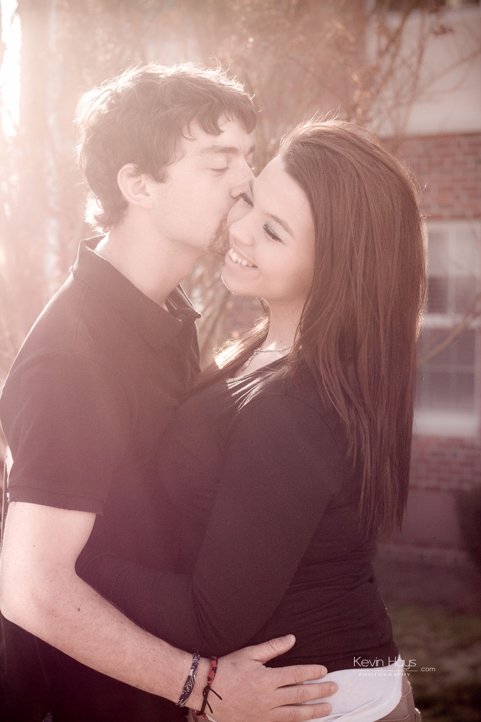Fiancee and Fiance Portrait, Kentucky engagement by Fade To Blaq Photography