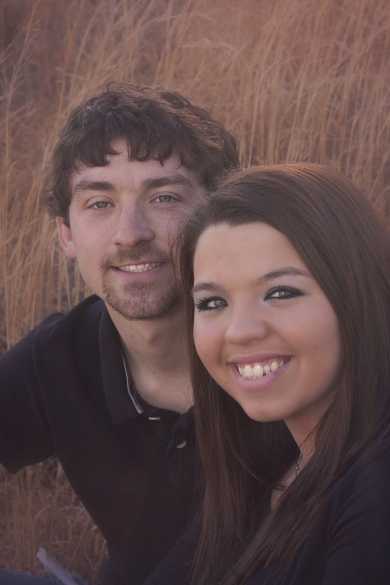 Fiancee and Fiance Portrait at Williamsburg, Kentucky engagement by Fade To Blaq Photography