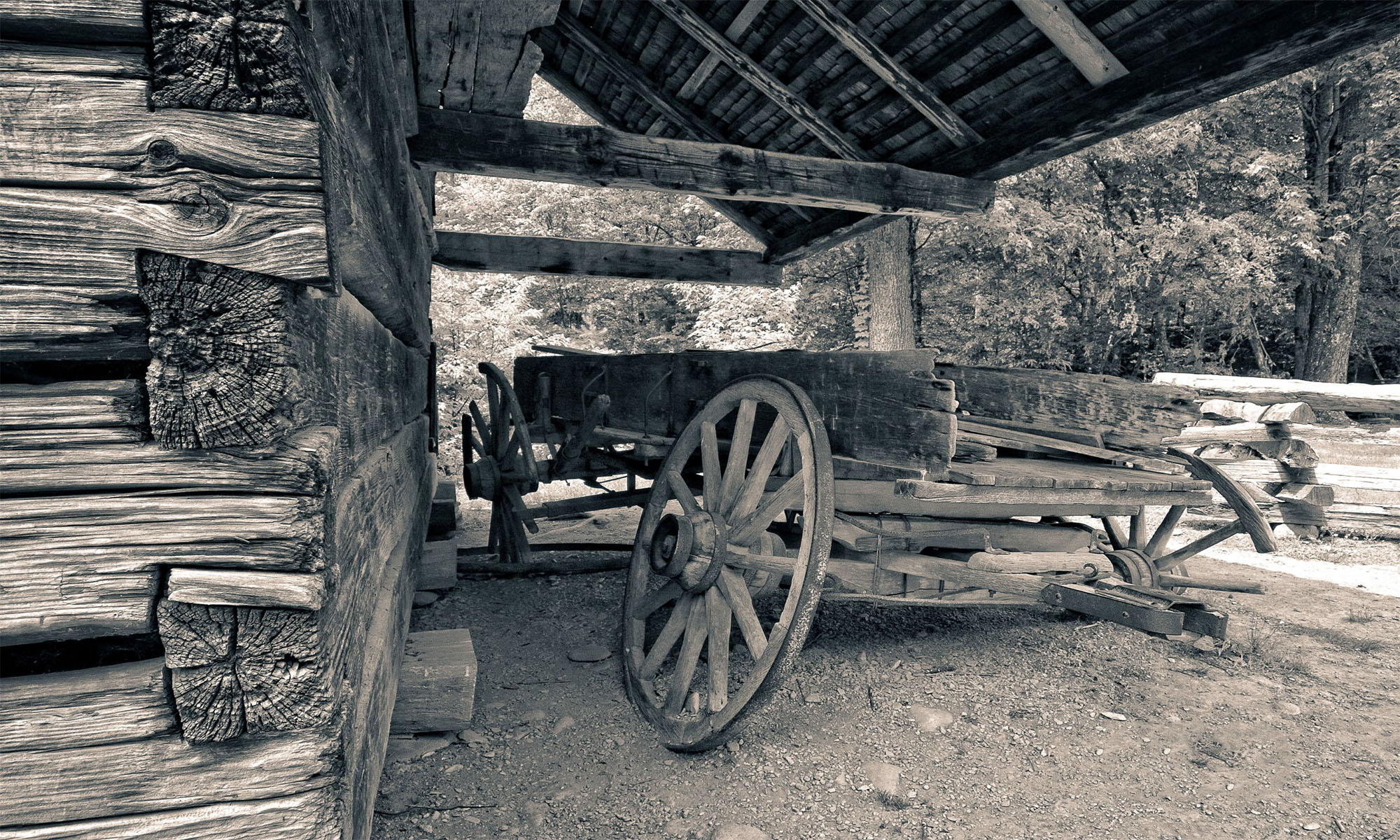 Cades Cove in TN by Fade to Blaq