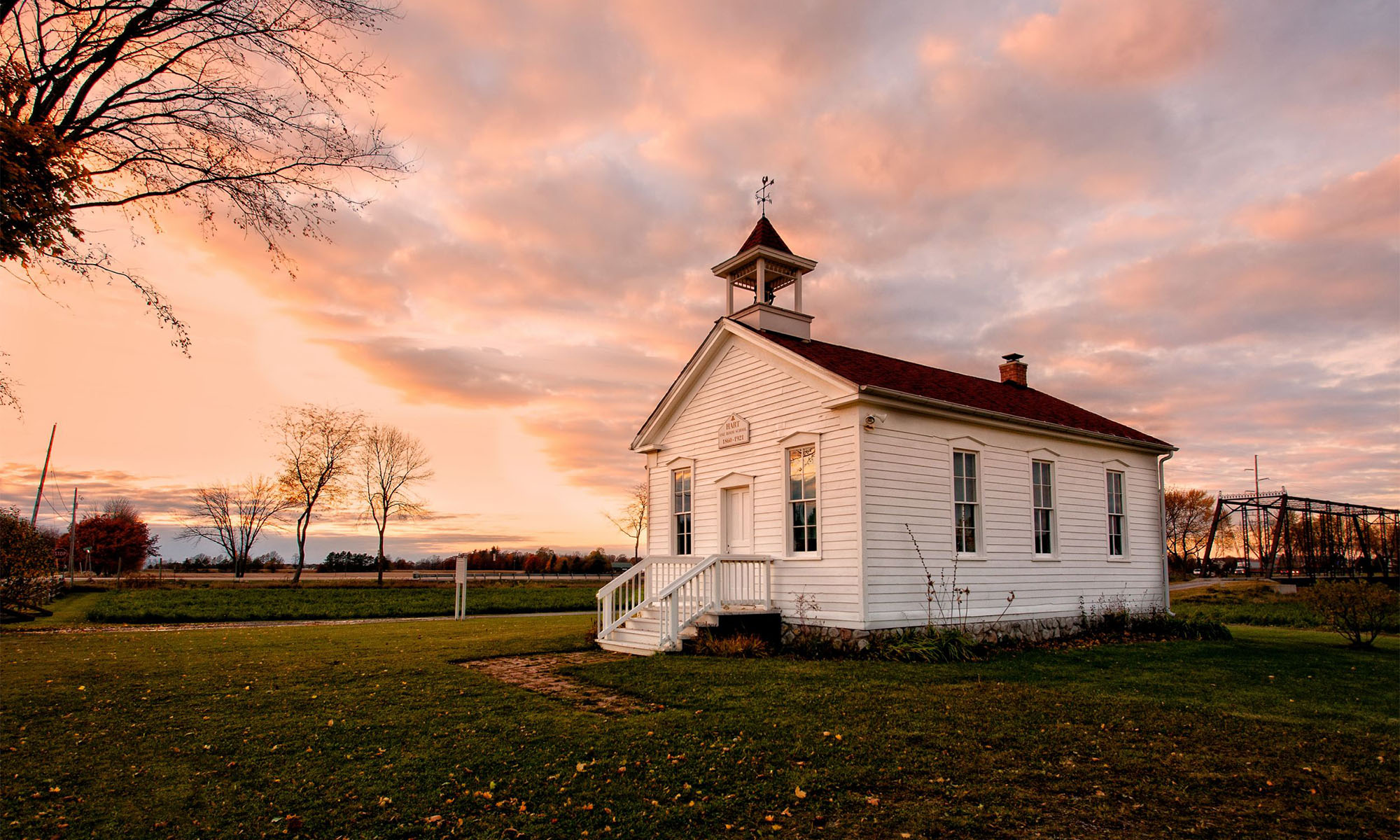 Hart One Room School House in Frankenmuth, MI by Fade to Blaq